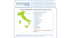 Desktop Screenshot of lamiapaginaweb.it